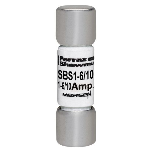 SBS1-6/10 - Fuse 600V 1.6A Fast-Acting Midget SBS Series